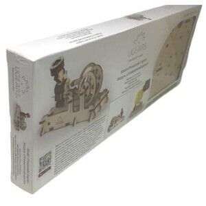 Ugears Model Pneumatic Engine Assemble Propel Wood Mechanical 3D Puzzle NEW
